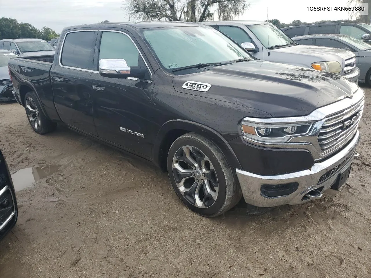 2019 Ram 1500 Longhorn VIN: 1C6SRFST4KN669880 Lot: 73775654