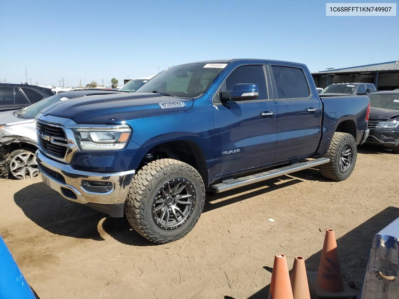 2019 Ram 1500 Big Horn/Lone Star VIN: 1C6SRFFT1KN749907 Lot: 73846664