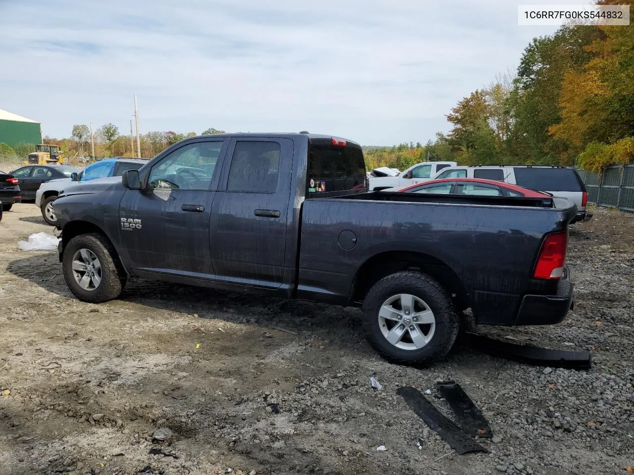 2019 Ram 1500 Classic Tradesman VIN: 1C6RR7FG0KS544832 Lot: 73935434