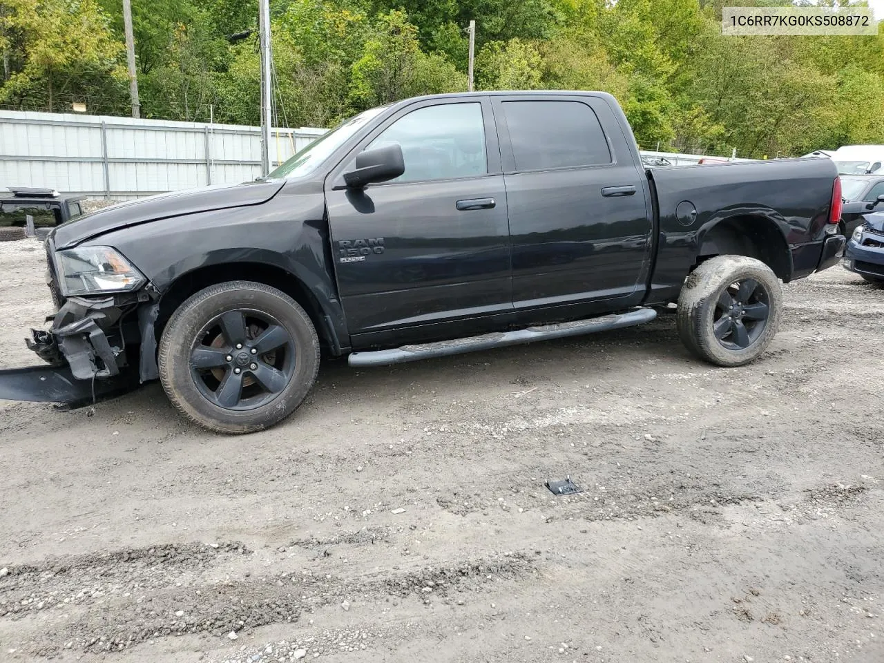 2019 Ram 1500 Classic Tradesman VIN: 1C6RR7KG0KS508872 Lot: 73993954