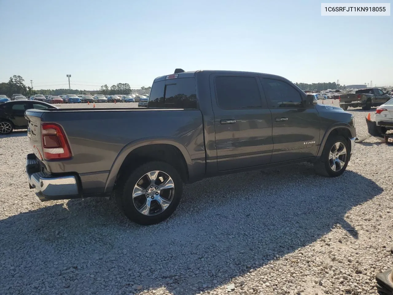 2019 Ram 1500 Laramie VIN: 1C6SRFJT1KN918055 Lot: 73998594