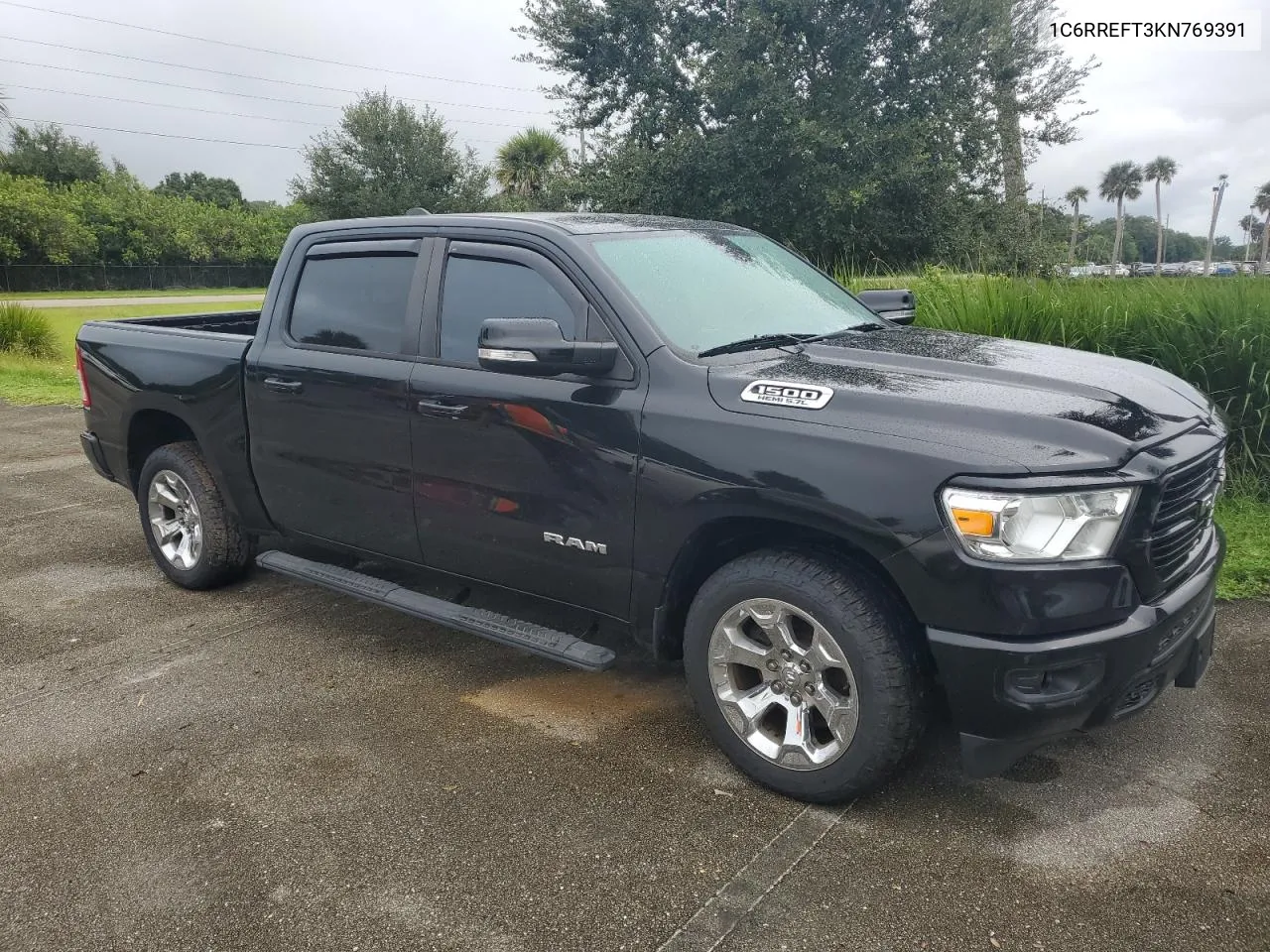 2019 Ram 1500 Big Horn/Lone Star VIN: 1C6RREFT3KN769391 Lot: 74098004