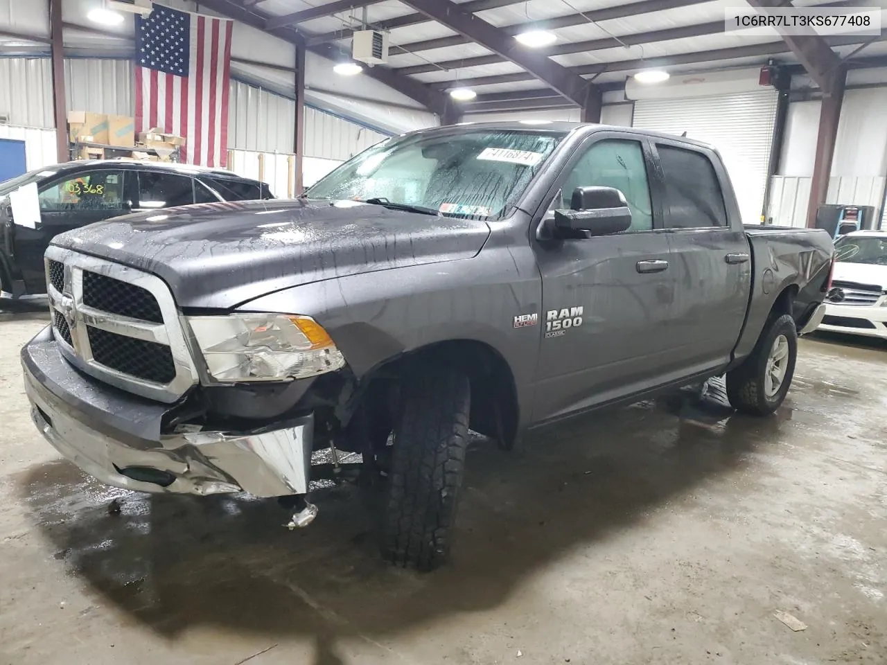 2019 Ram 1500 Classic Slt VIN: 1C6RR7LT3KS677408 Lot: 74116874