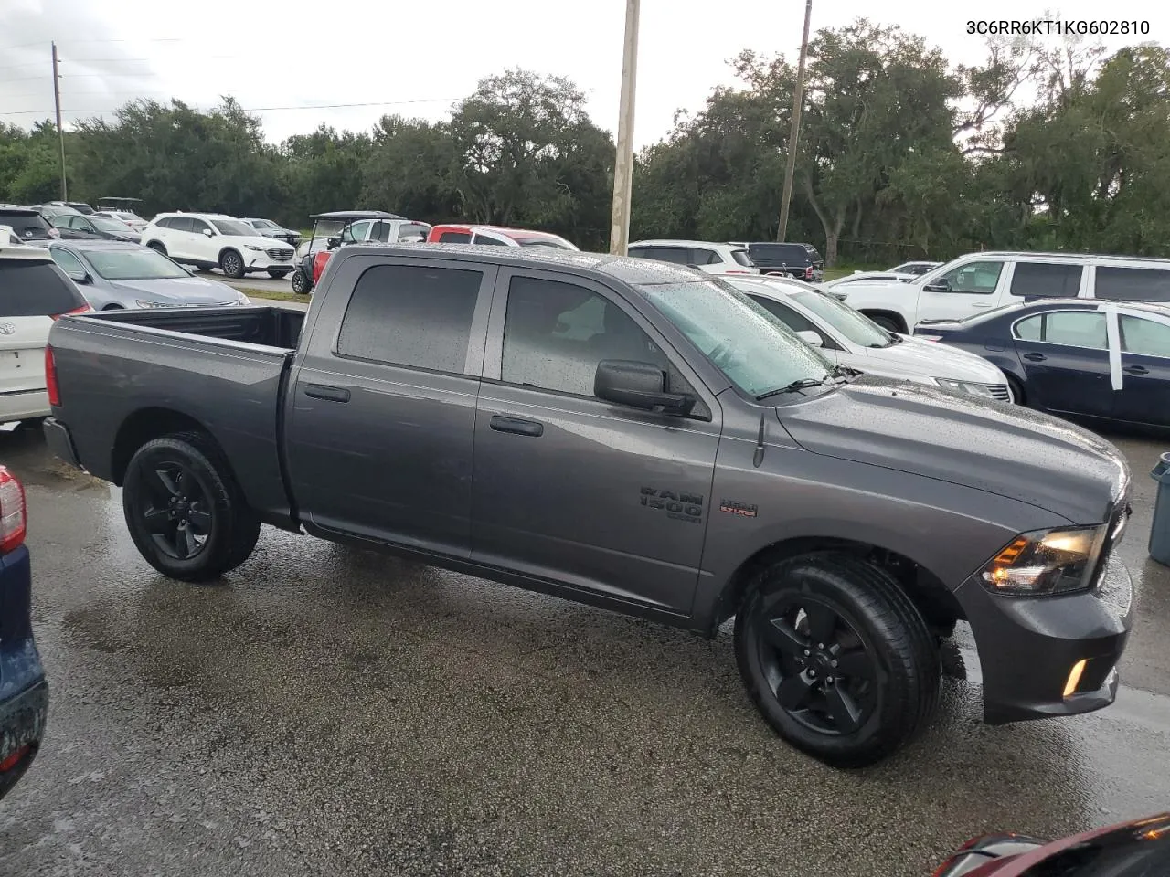 2019 Ram 1500 Classic Tradesman VIN: 3C6RR6KT1KG602810 Lot: 74128634