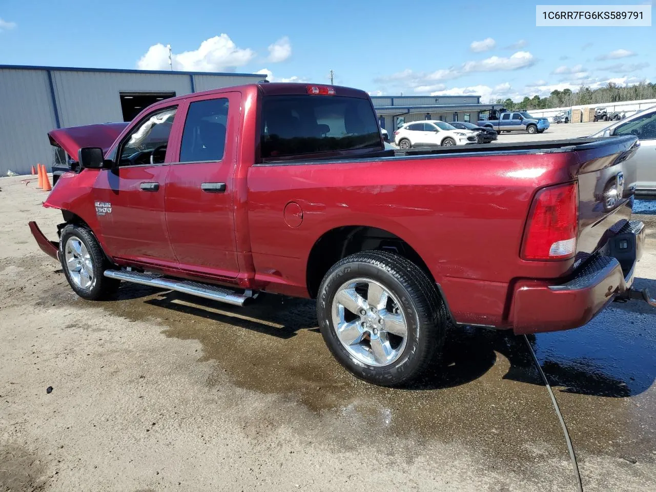 2019 Ram 1500 Classic Tradesman VIN: 1C6RR7FG6KS589791 Lot: 74253184