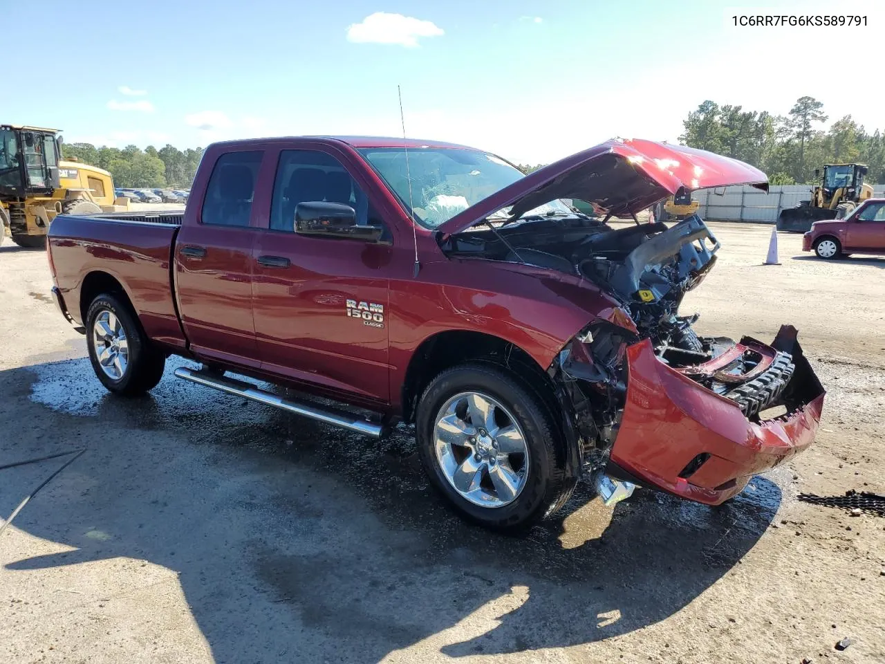 2019 Ram 1500 Classic Tradesman VIN: 1C6RR7FG6KS589791 Lot: 74253184