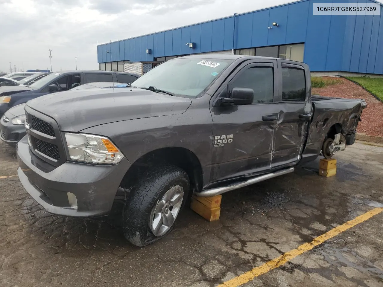 2019 Ram 1500 Classic Tradesman VIN: 1C6RR7FG8KS527969 Lot: 74277534