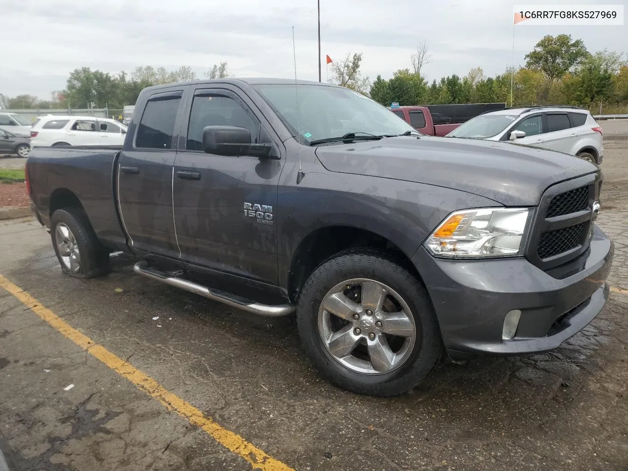 2019 Ram 1500 Classic Tradesman VIN: 1C6RR7FG8KS527969 Lot: 74277534