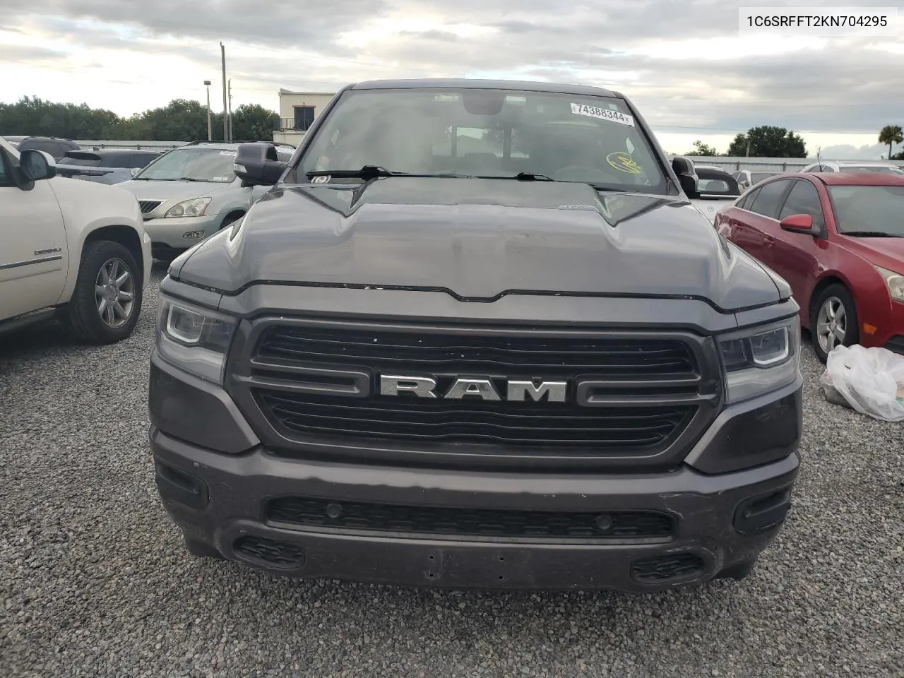 2019 Ram 1500 Big Horn/Lone Star VIN: 1C6SRFFT2KN704295 Lot: 74388344