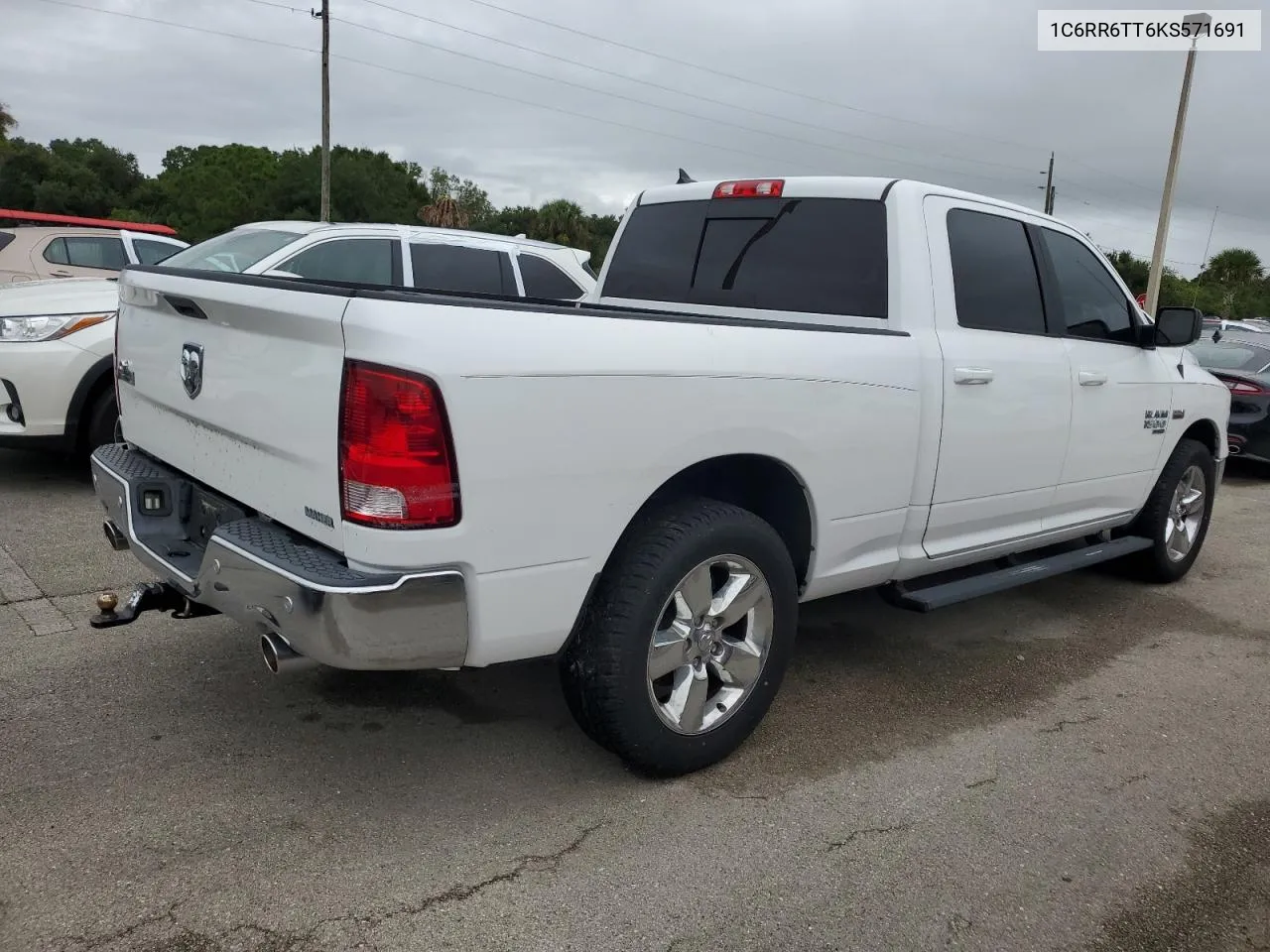 2019 Ram 1500 Classic Slt VIN: 1C6RR6TT6KS571691 Lot: 74393494