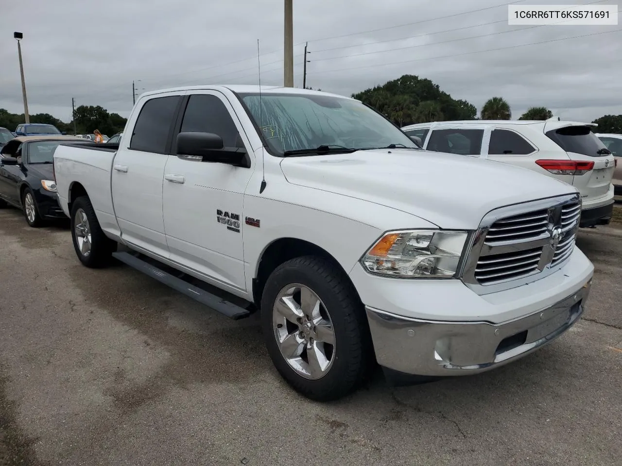 2019 Ram 1500 Classic Slt VIN: 1C6RR6TT6KS571691 Lot: 74393494