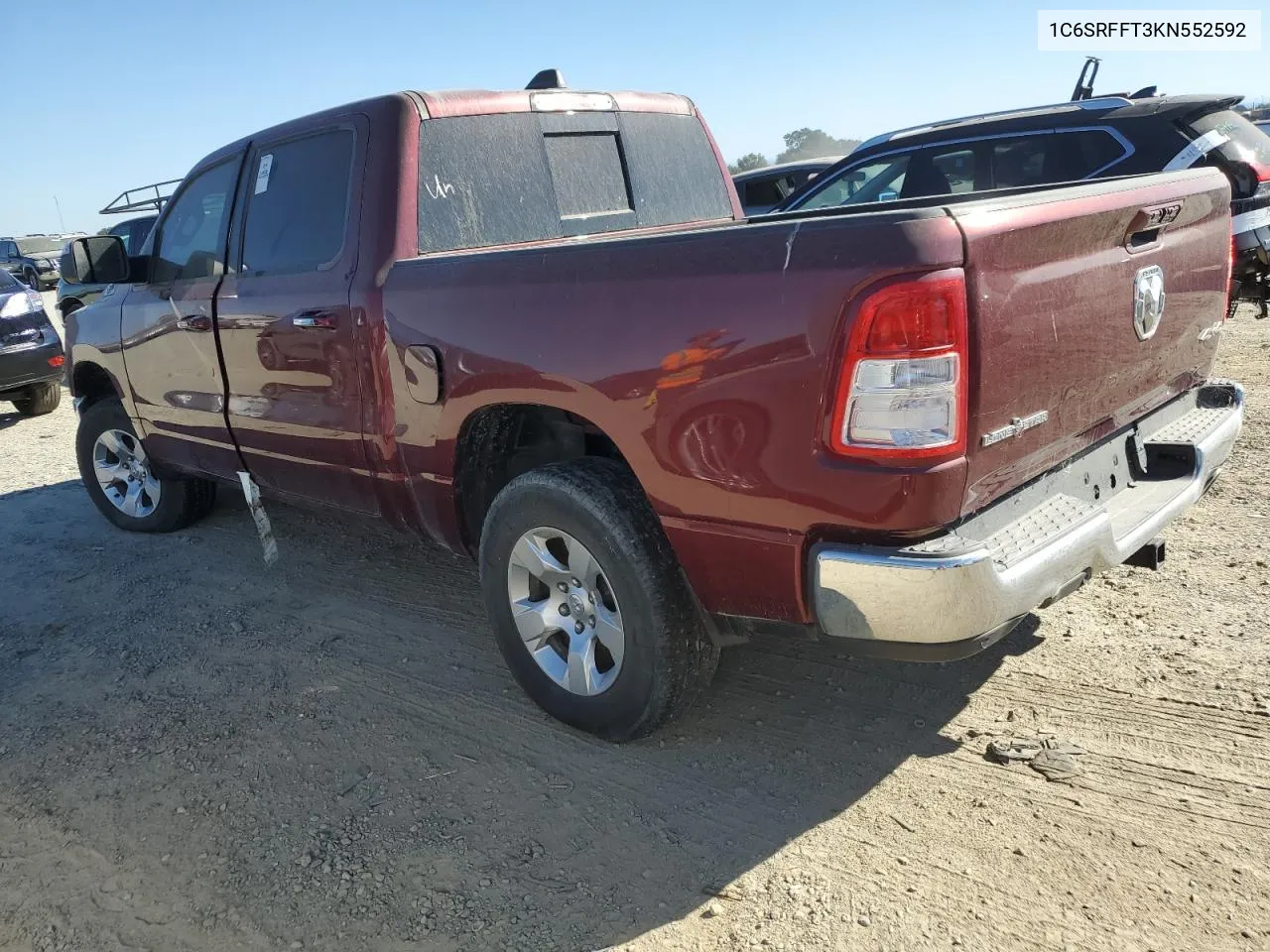 1C6SRFFT3KN552592 2019 Ram 1500 Big Horn/Lone Star