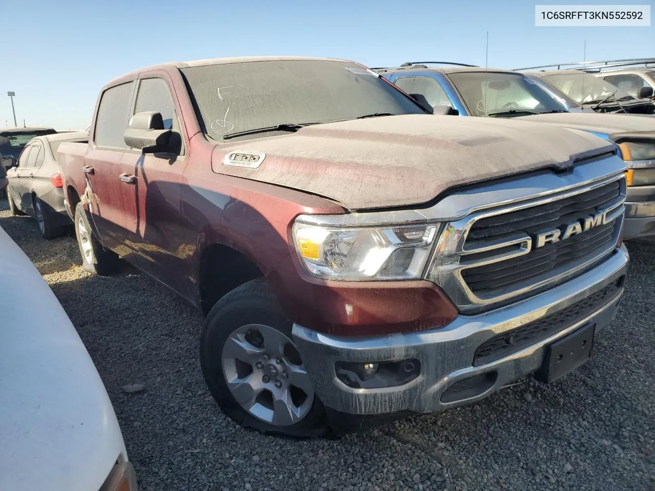 1C6SRFFT3KN552592 2019 Ram 1500 Big Horn/Lone Star