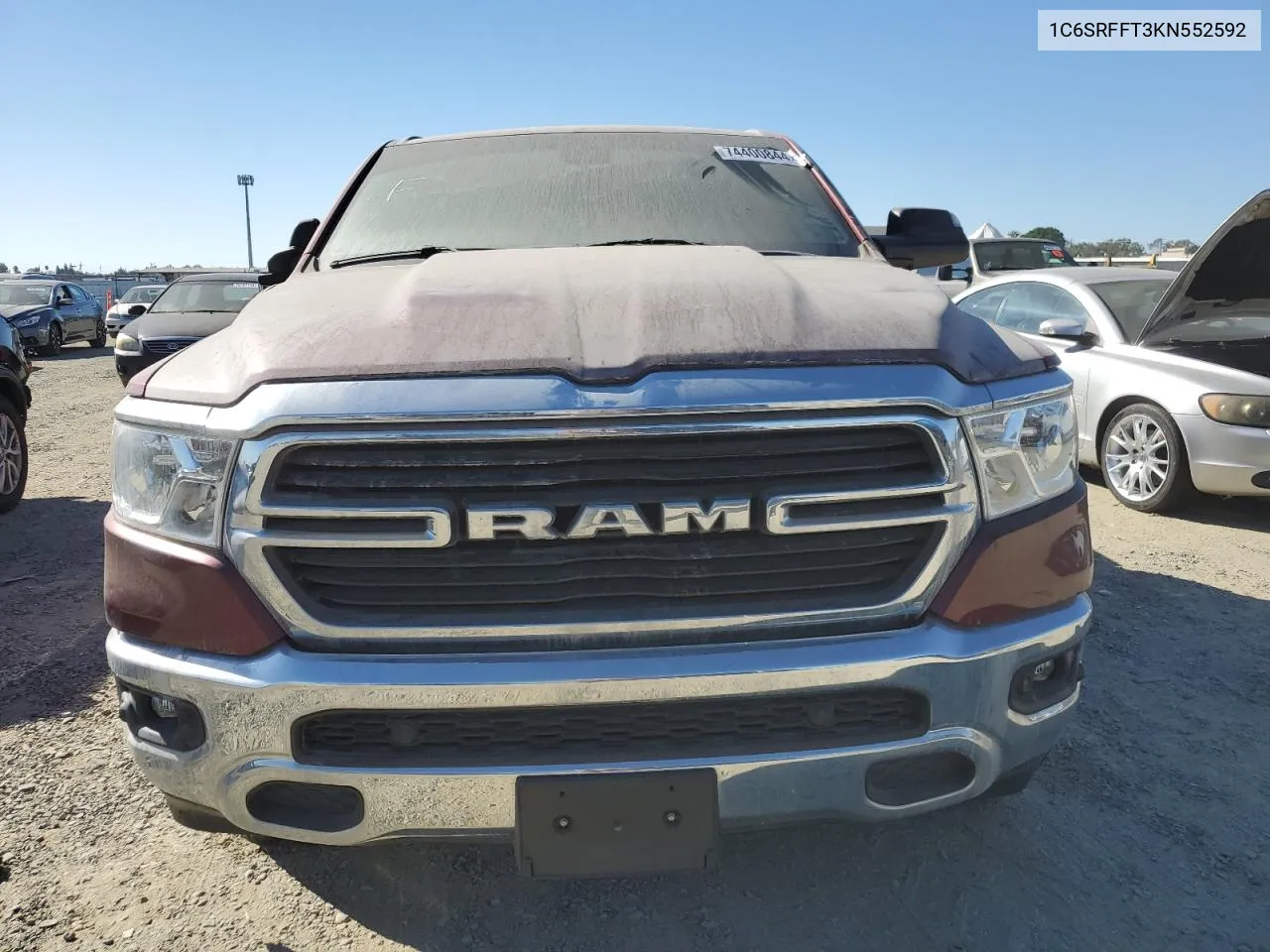 1C6SRFFT3KN552592 2019 Ram 1500 Big Horn/Lone Star