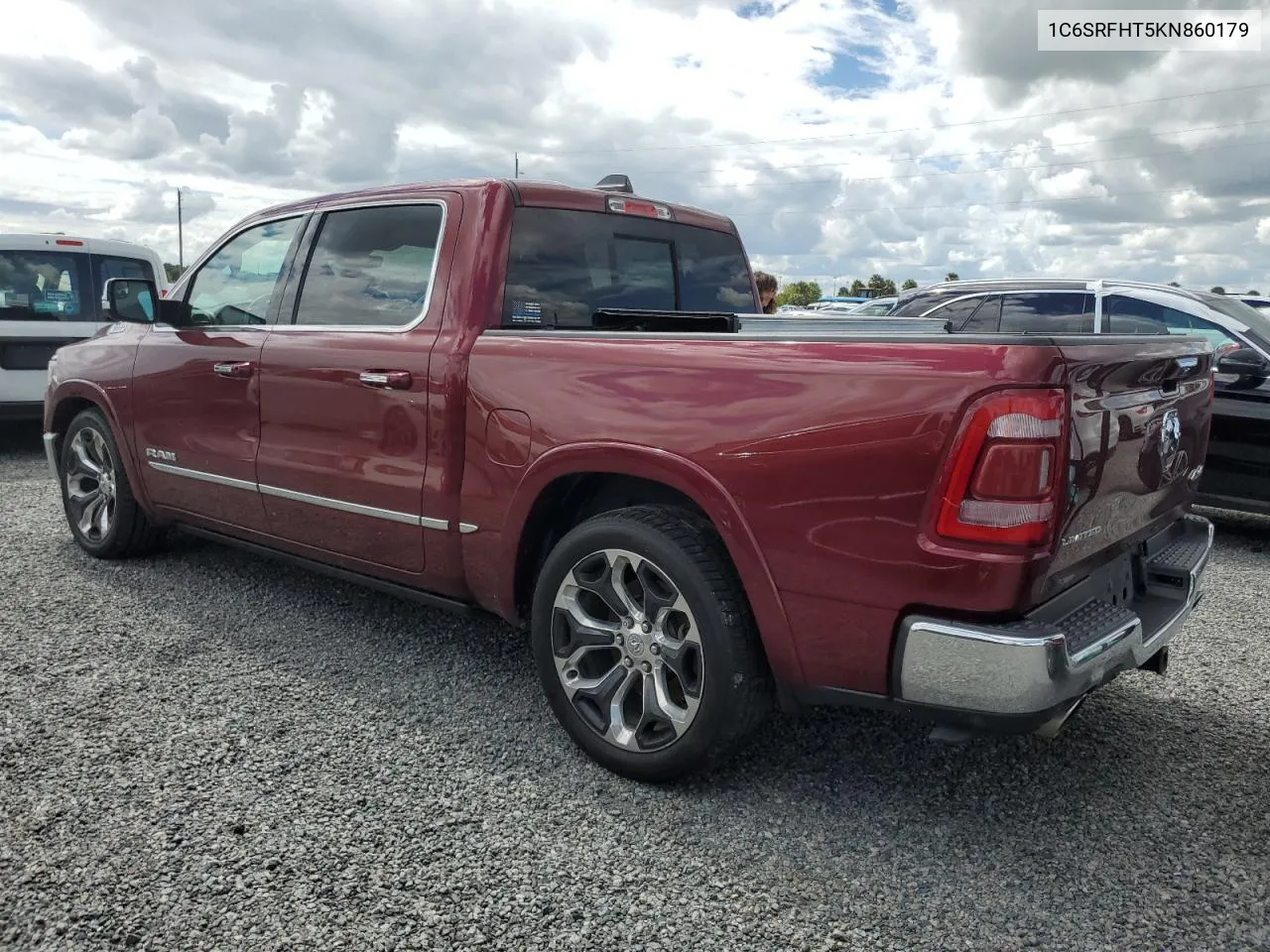 2019 Ram 1500 Limited VIN: 1C6SRFHT5KN860179 Lot: 74597444