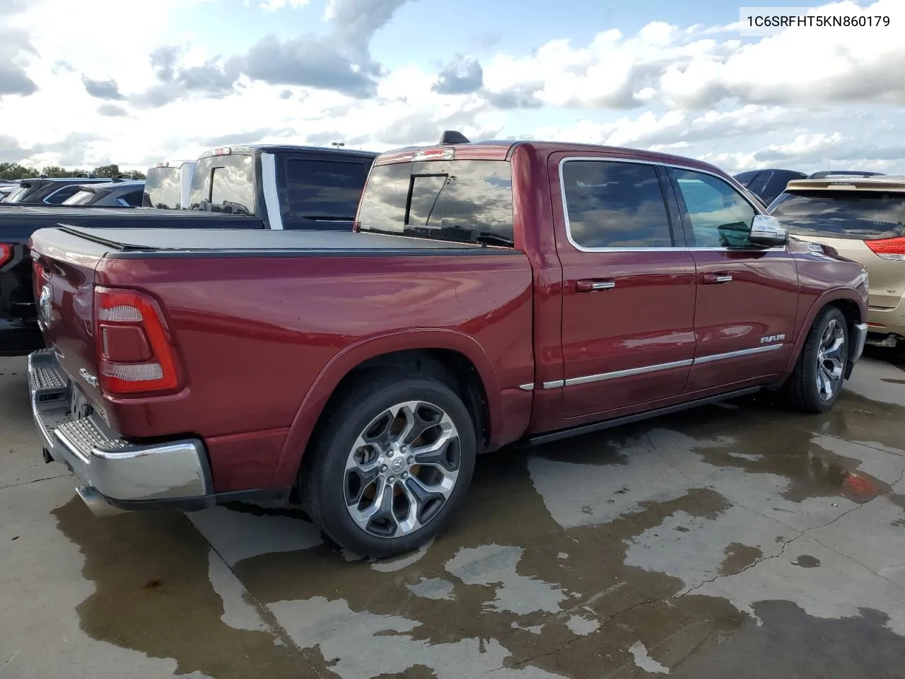 2019 Ram 1500 Limited VIN: 1C6SRFHT5KN860179 Lot: 74597444