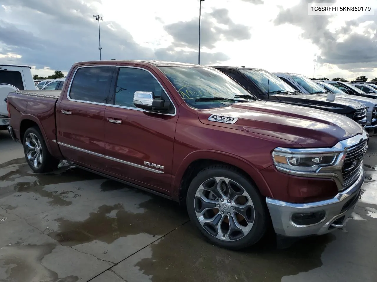 2019 Ram 1500 Limited VIN: 1C6SRFHT5KN860179 Lot: 74597444