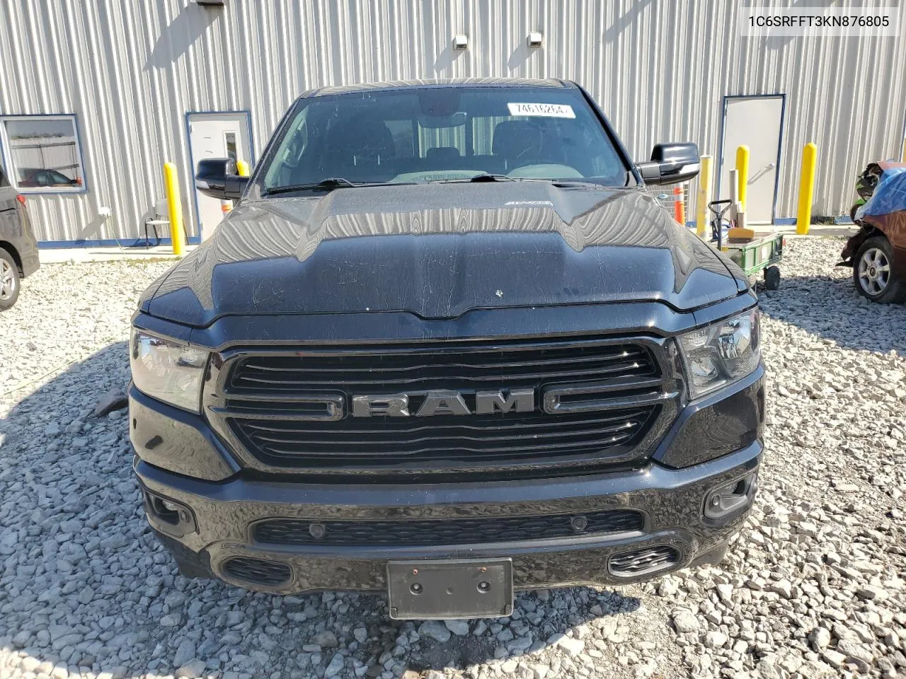 2019 Ram 1500 Big Horn/Lone Star VIN: 1C6SRFFT3KN876805 Lot: 74616264