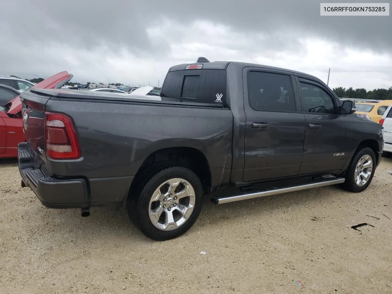 2019 Ram 1500 Big Horn/Lone Star VIN: 1C6RRFFG0KN753285 Lot: 74637064