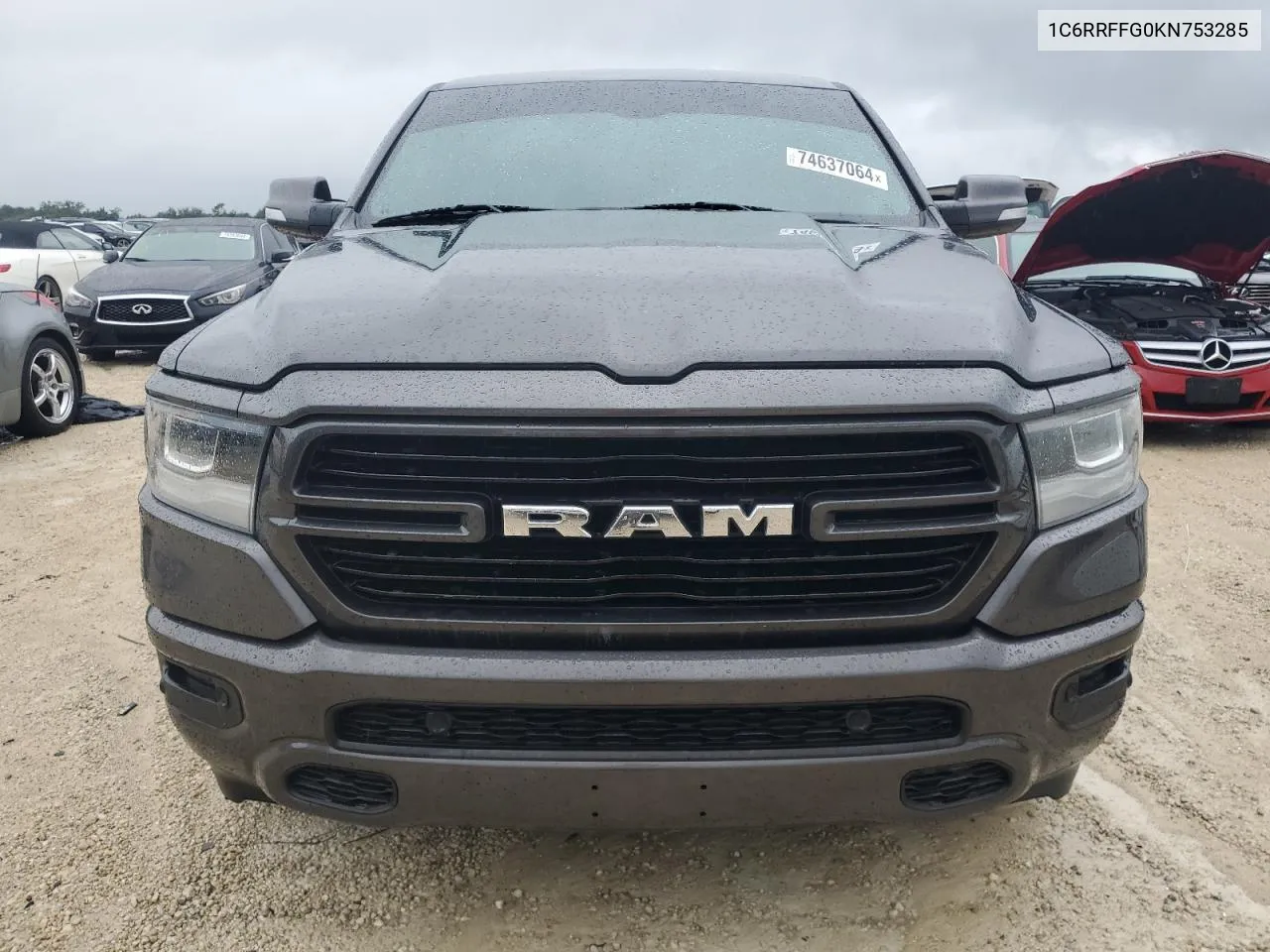 2019 Ram 1500 Big Horn/Lone Star VIN: 1C6RRFFG0KN753285 Lot: 74637064