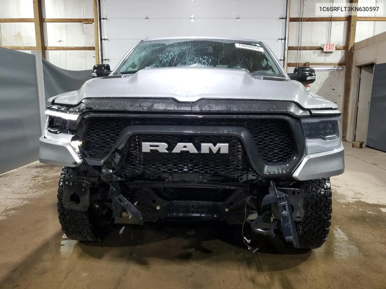 2019 Ram 1500 Rebel VIN: 1C6SRFLT3KN630597 Lot: 74808654