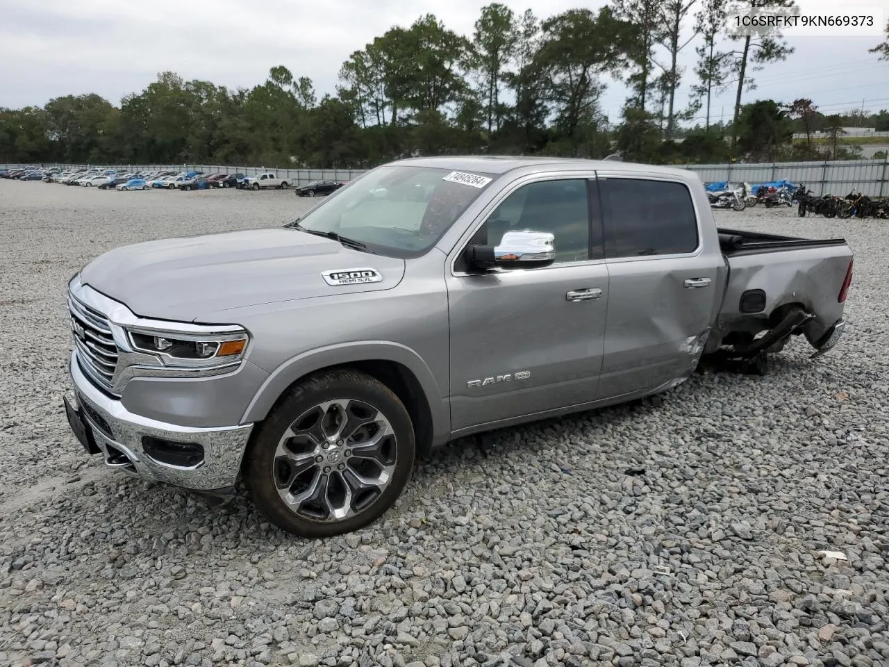 2019 Ram 1500 Longhorn VIN: 1C6SRFKT9KN669373 Lot: 74845264