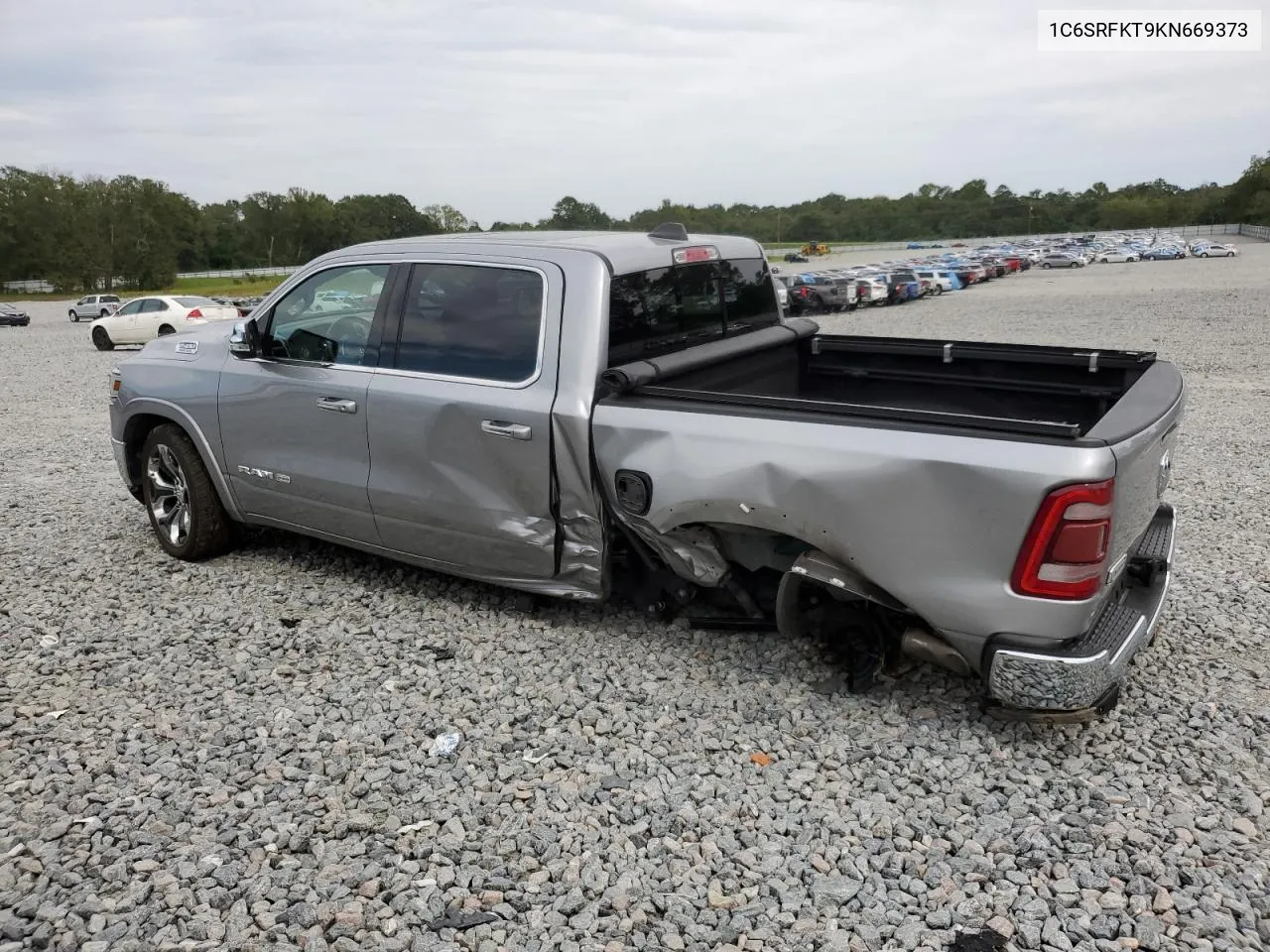 2019 Ram 1500 Longhorn VIN: 1C6SRFKT9KN669373 Lot: 74845264