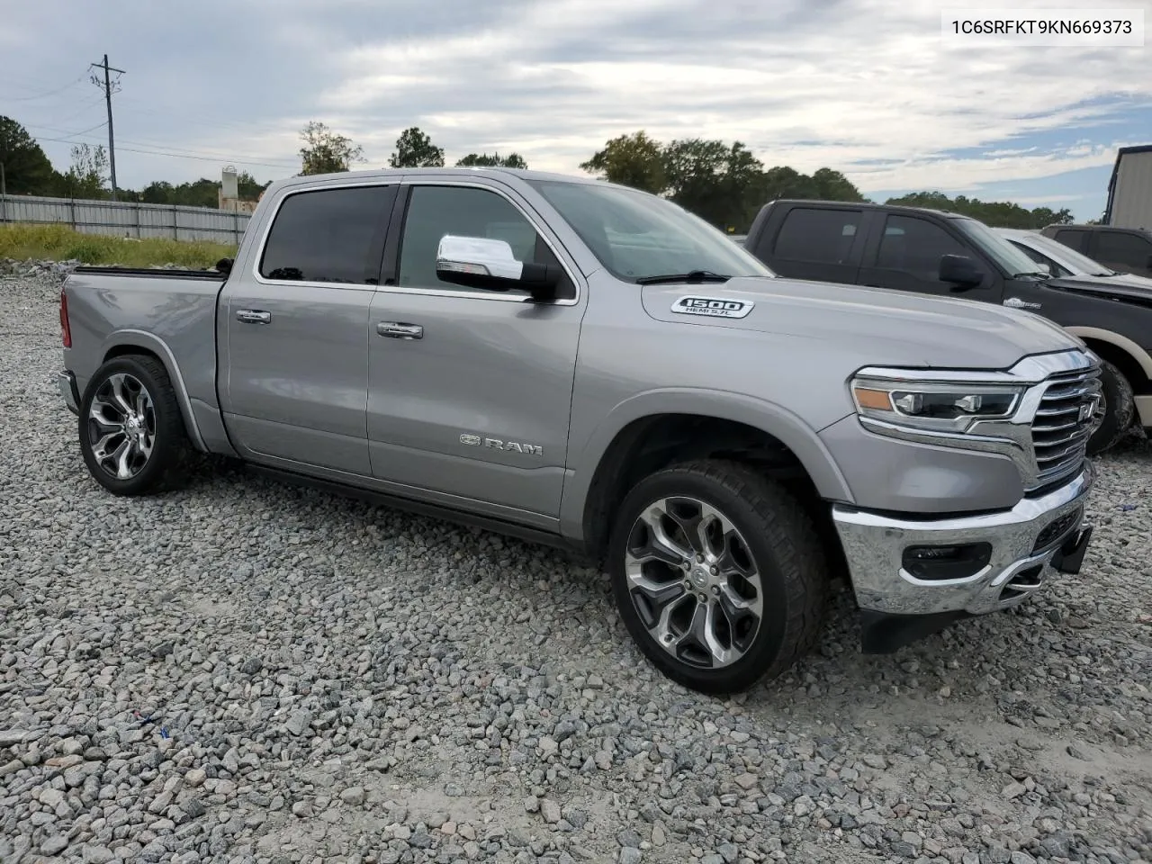 2019 Ram 1500 Longhorn VIN: 1C6SRFKT9KN669373 Lot: 74845264