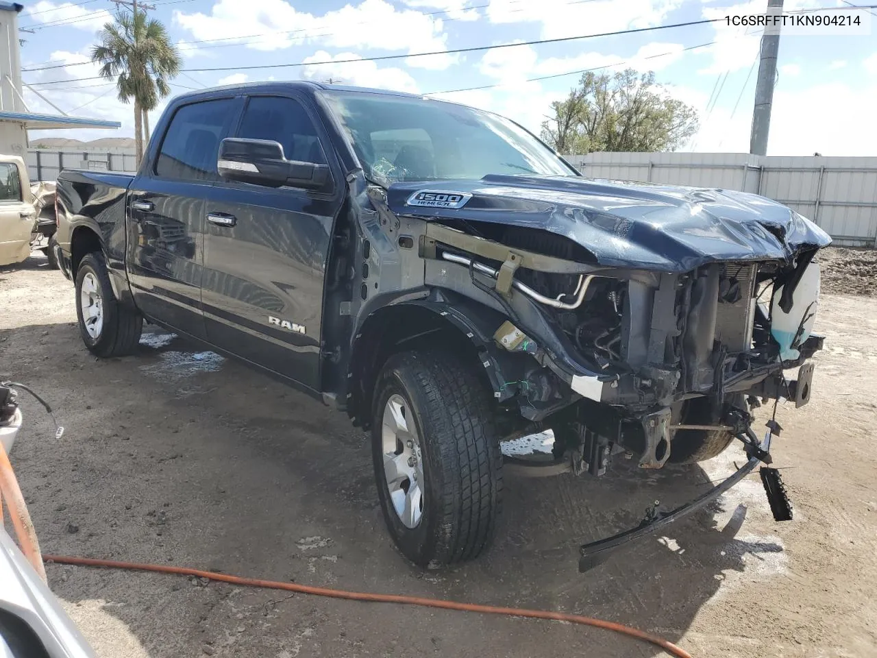 2019 Ram 1500 Big Horn/Lone Star VIN: 1C6SRFFT1KN904214 Lot: 74883814