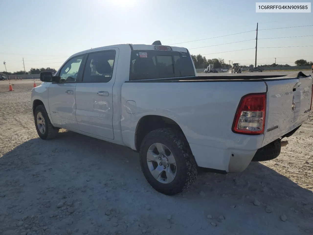 2019 Ram 1500 Big Horn/Lone Star VIN: 1C6RRFFG4KN909585 Lot: 74903574