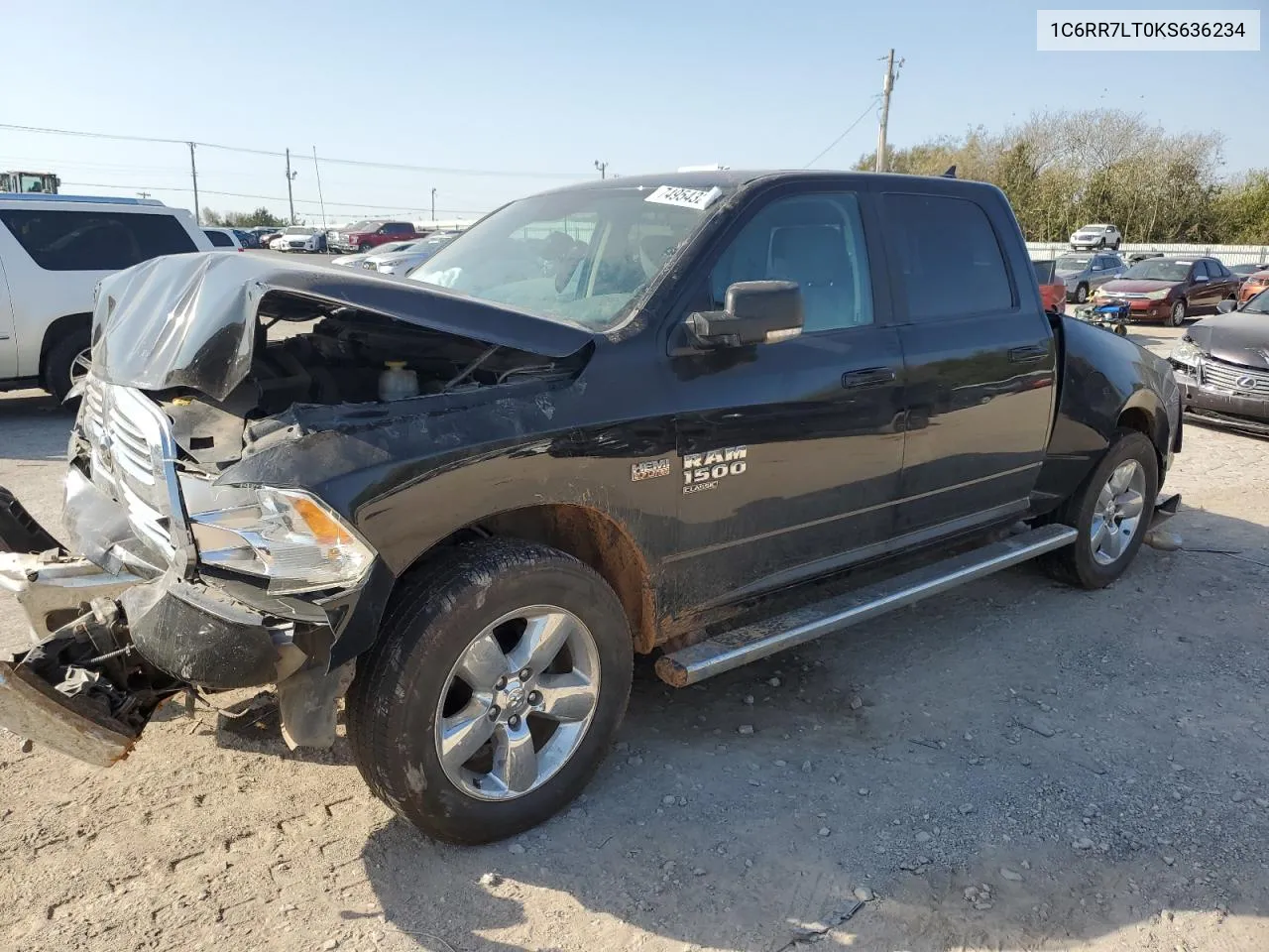 2019 Ram 1500 Classic Slt VIN: 1C6RR7LT0KS636234 Lot: 74954324