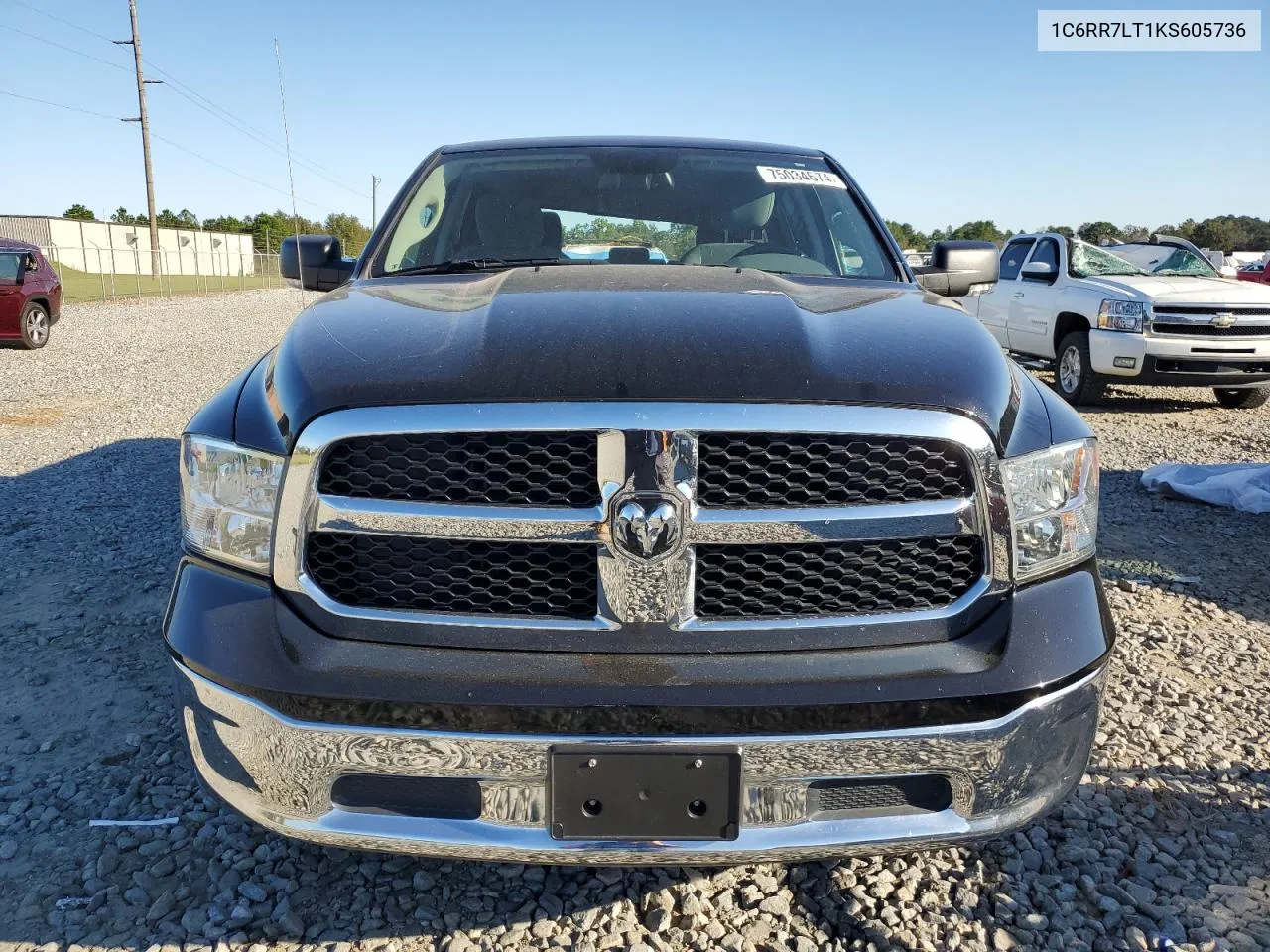 2019 Ram 1500 Classic Slt VIN: 1C6RR7LT1KS605736 Lot: 75034674