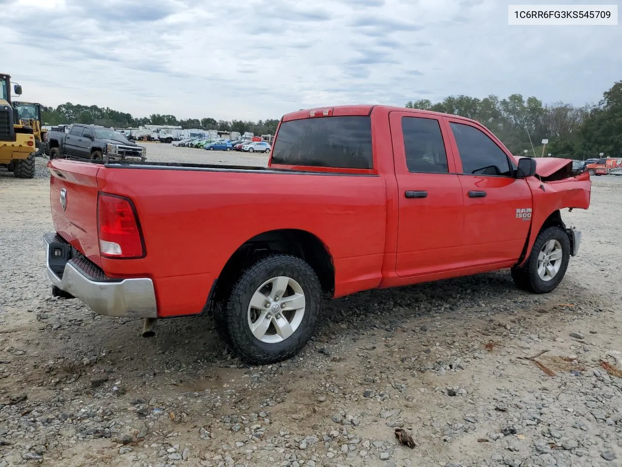 2019 Ram 1500 Classic Tradesman VIN: 1C6RR6FG3KS545709 Lot: 75085414