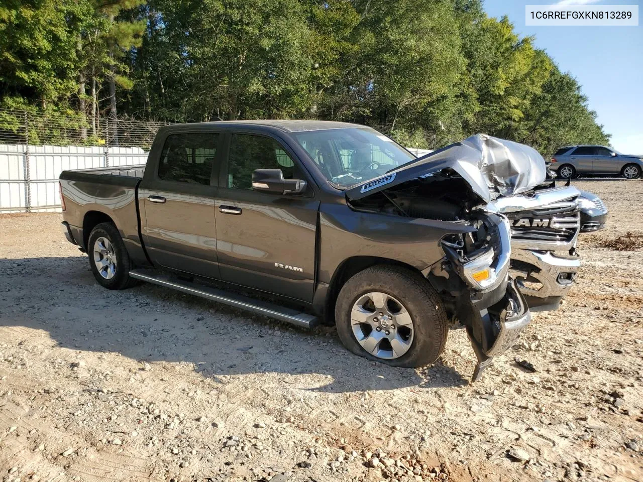 2019 Ram 1500 Big Horn/Lone Star VIN: 1C6RREFGXKN813289 Lot: 75175944