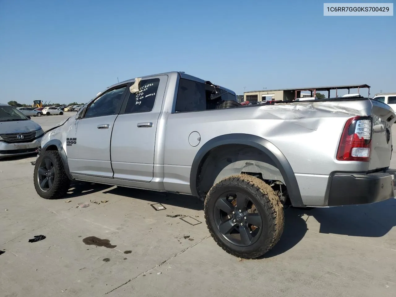 2019 Ram 1500 Classic Slt VIN: 1C6RR7GG0KS700429 Lot: 75177034