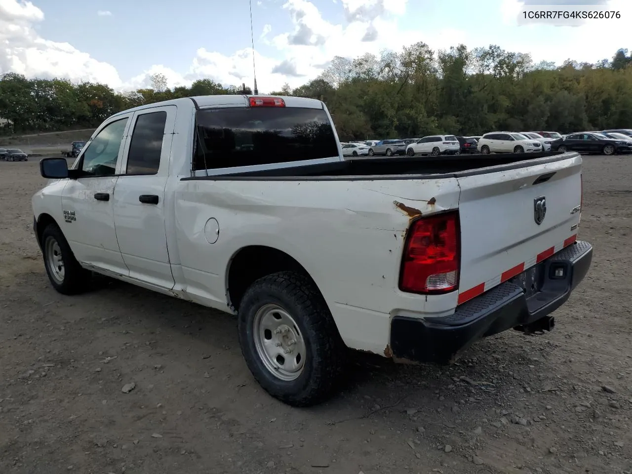 2019 Ram 1500 Classic Tradesman VIN: 1C6RR7FG4KS626076 Lot: 75190524