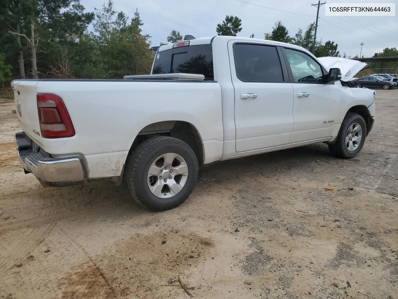 2019 Ram 1500 Big Horn/Lone Star VIN: 1C6SRFFT3KN644463 Lot: 75268824