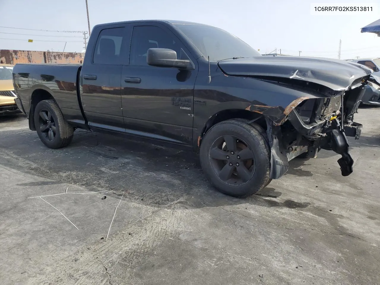 2019 Ram 1500 Classic Tradesman VIN: 1C6RR7FG2KS513811 Lot: 75364054