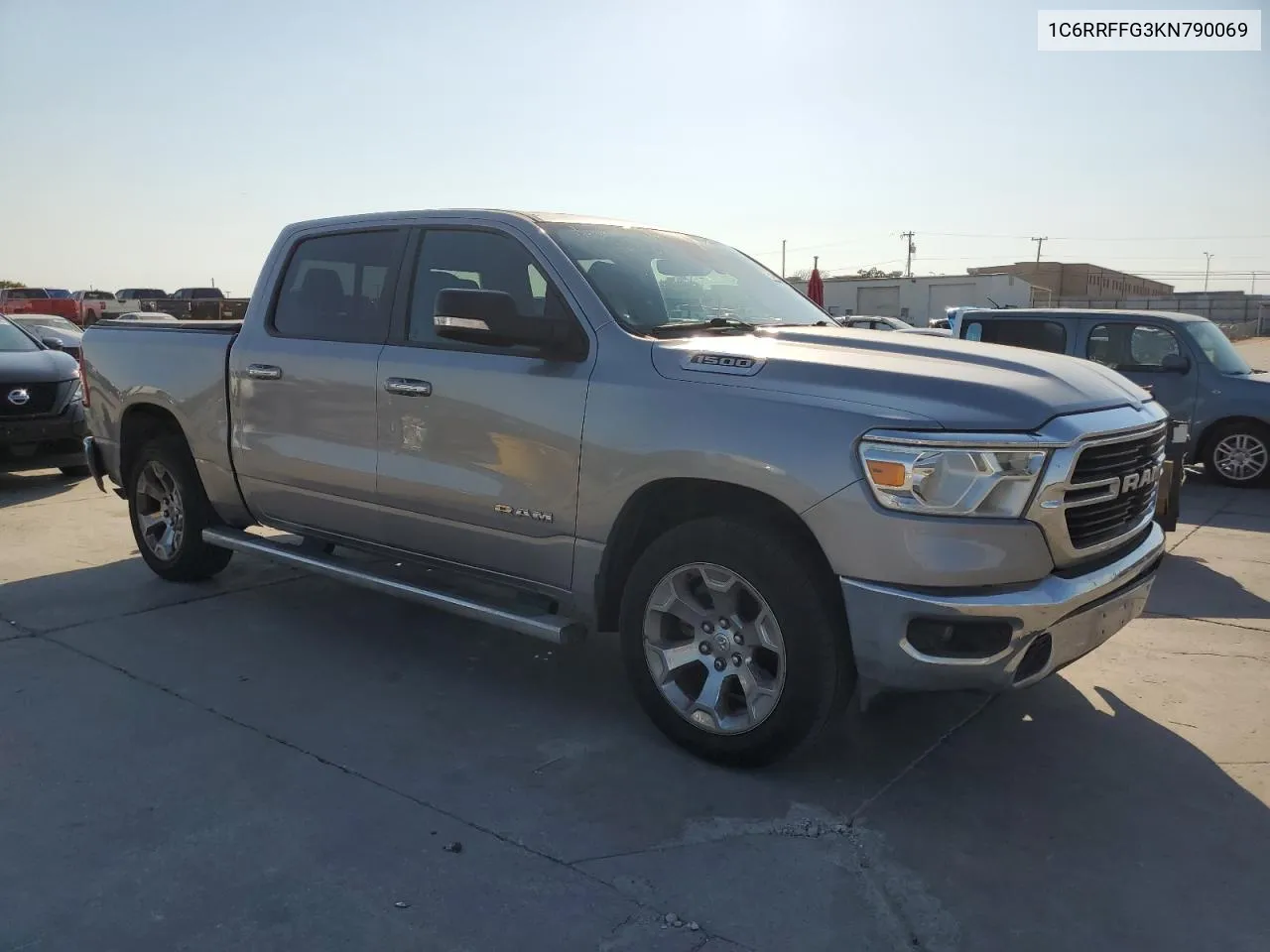 2019 Ram 1500 Big Horn/Lone Star VIN: 1C6RRFFG3KN790069 Lot: 75485824