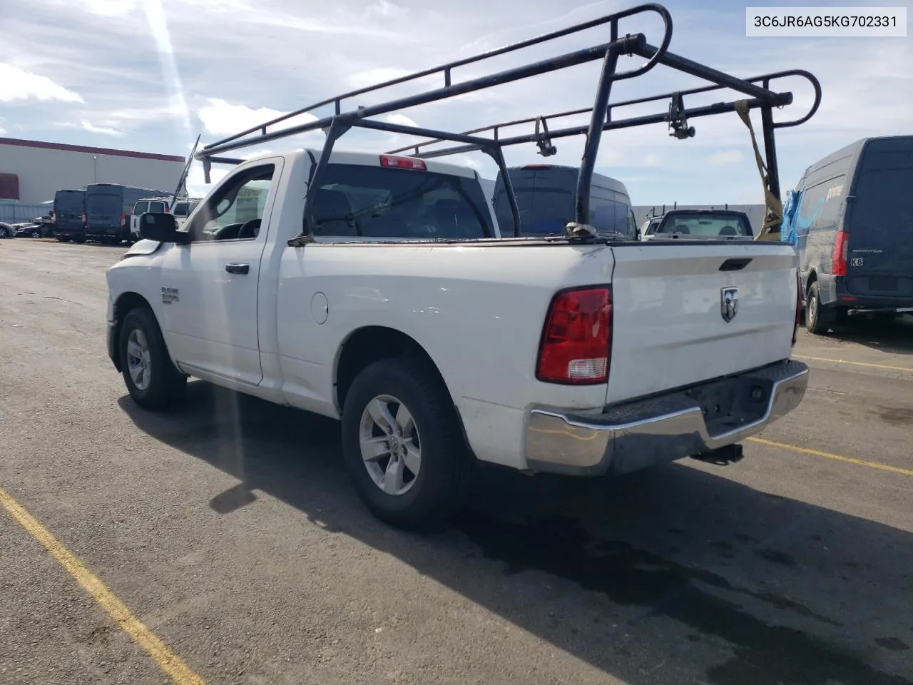 2019 Ram 1500 Classic Tradesman VIN: 3C6JR6AG5KG702331 Lot: 75504664