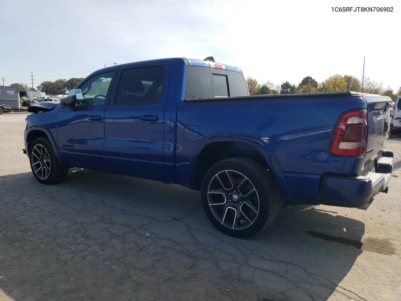 2019 Ram 1500 Laramie VIN: 1C6SRFJT8KN706902 Lot: 75514344