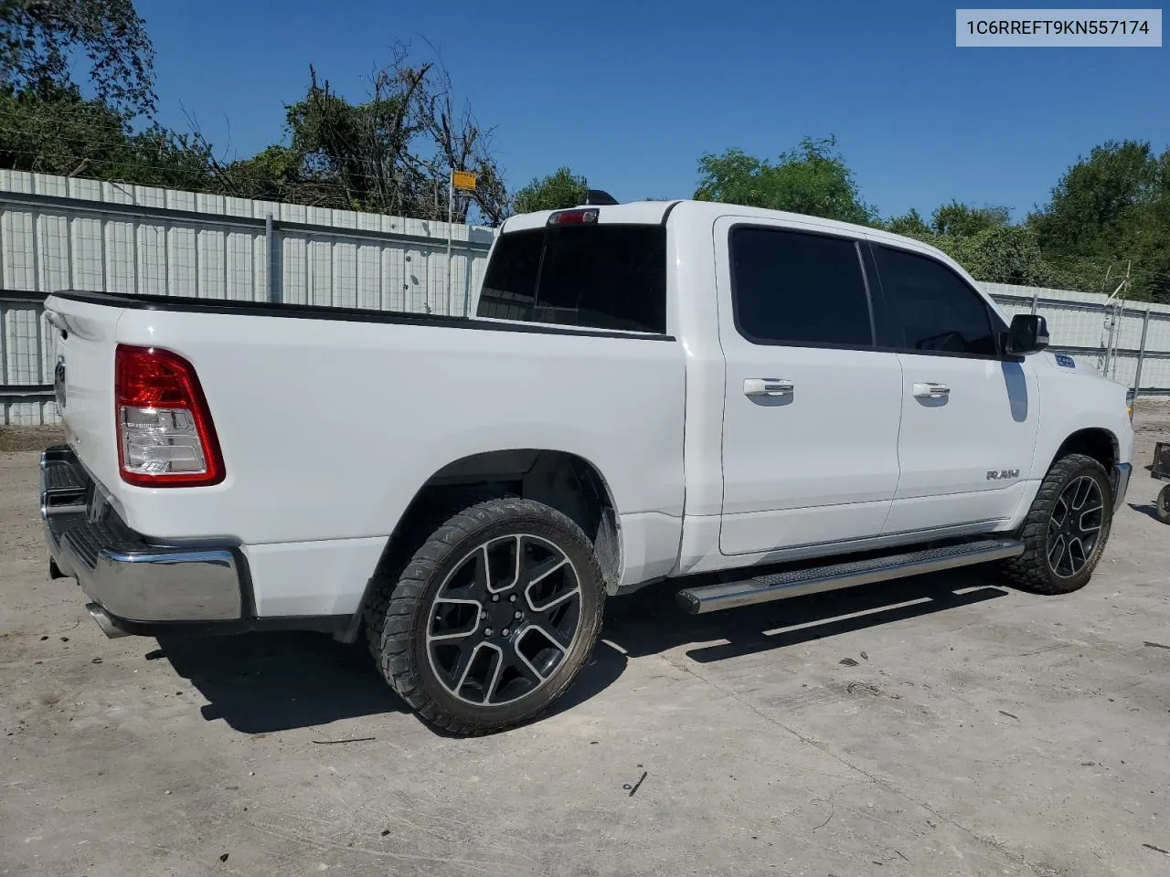 2019 Ram 1500 Big Horn/Lone Star VIN: 1C6RREFT9KN557174 Lot: 75522164