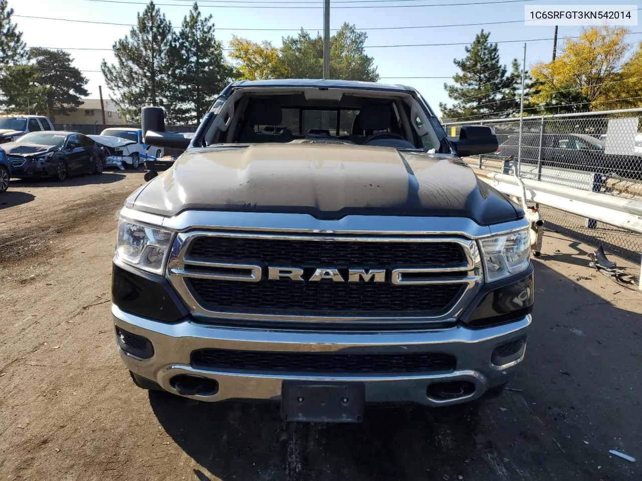 2019 Ram 1500 Tradesman VIN: 1C6SRFGT3KN542014 Lot: 75556284