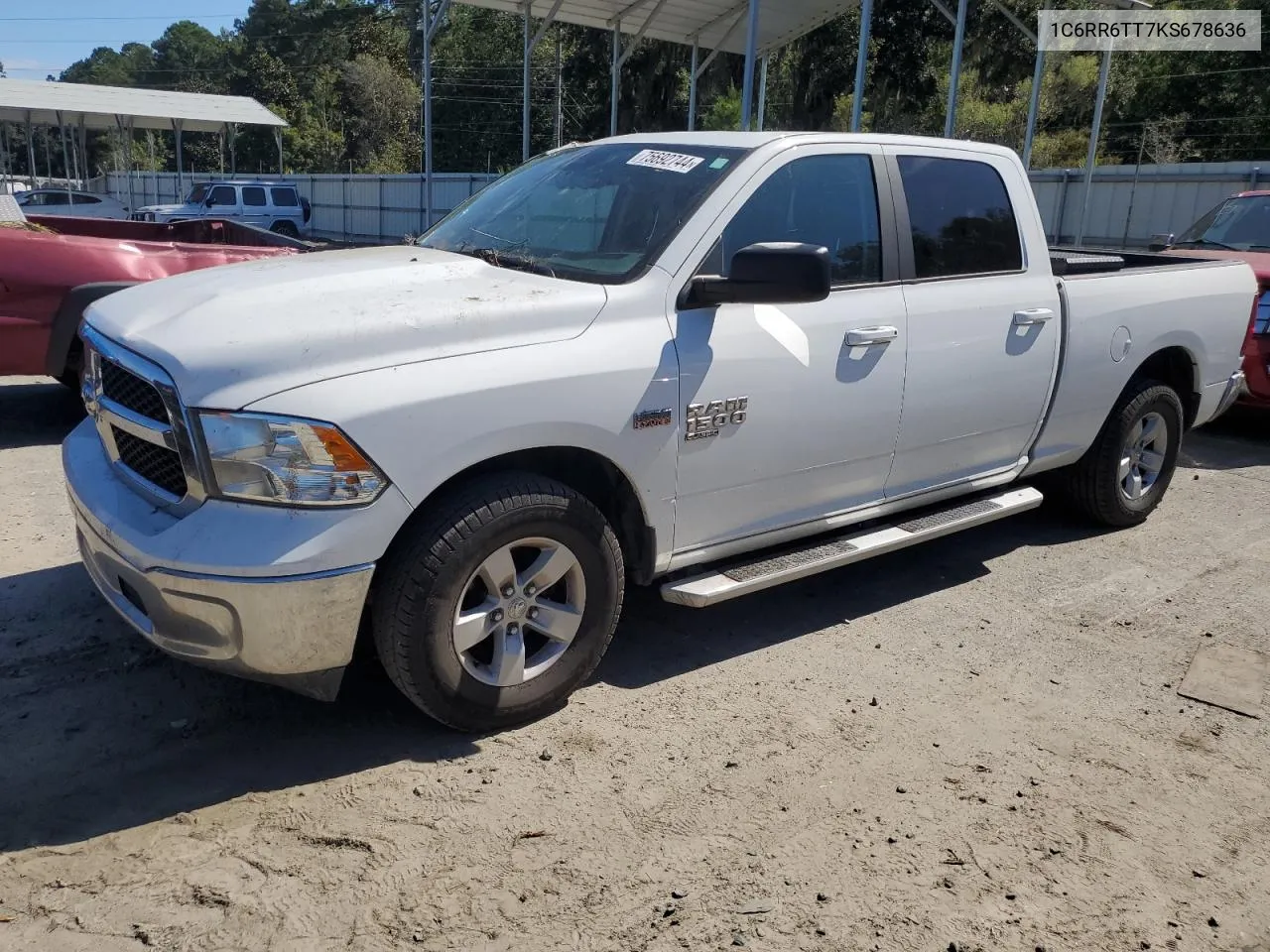 2019 Ram 1500 Classic Slt VIN: 1C6RR6TT7KS678636 Lot: 75692744