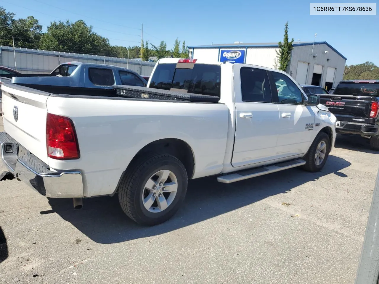 2019 Ram 1500 Classic Slt VIN: 1C6RR6TT7KS678636 Lot: 75692744