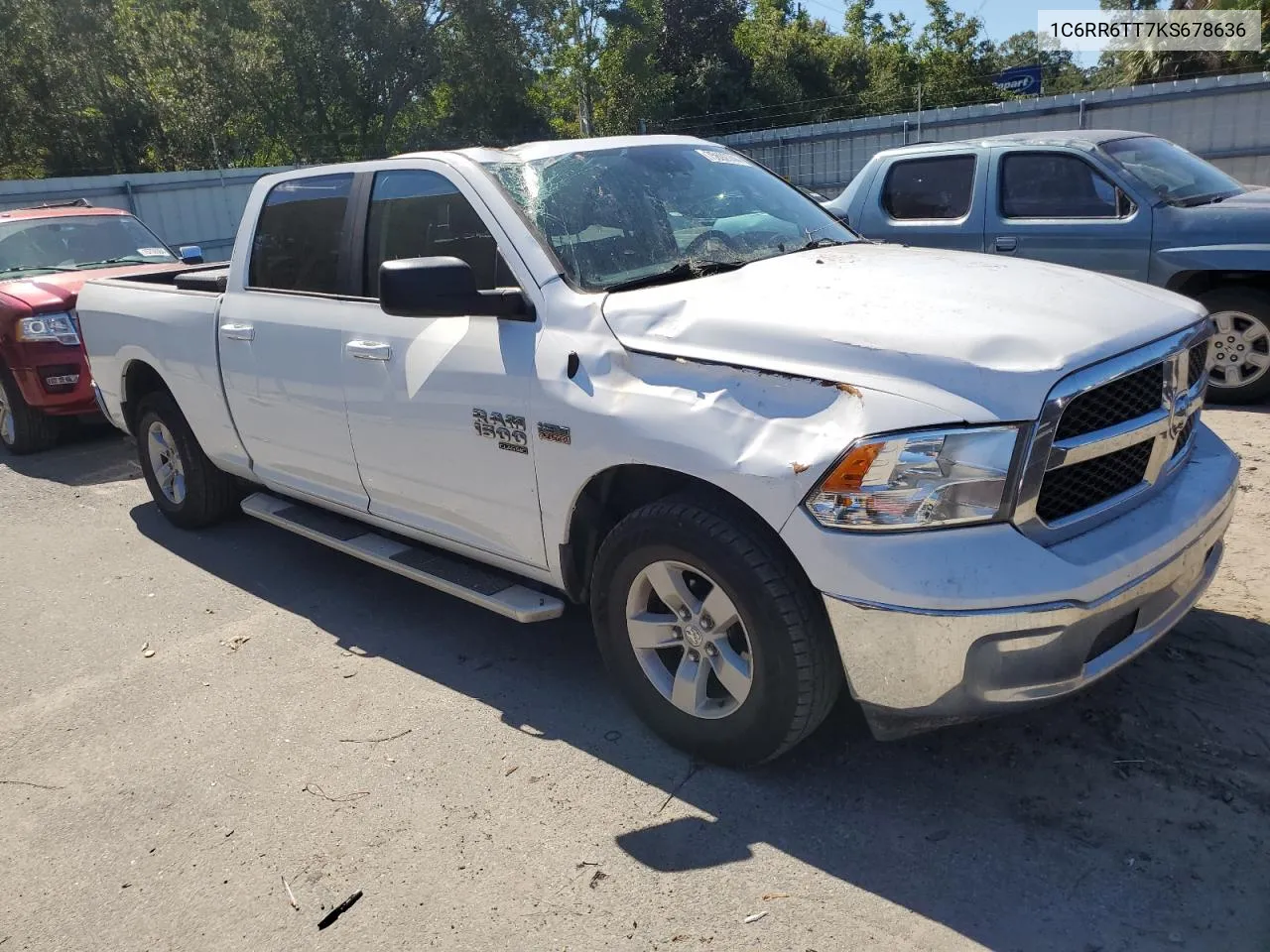 2019 Ram 1500 Classic Slt VIN: 1C6RR6TT7KS678636 Lot: 75692744