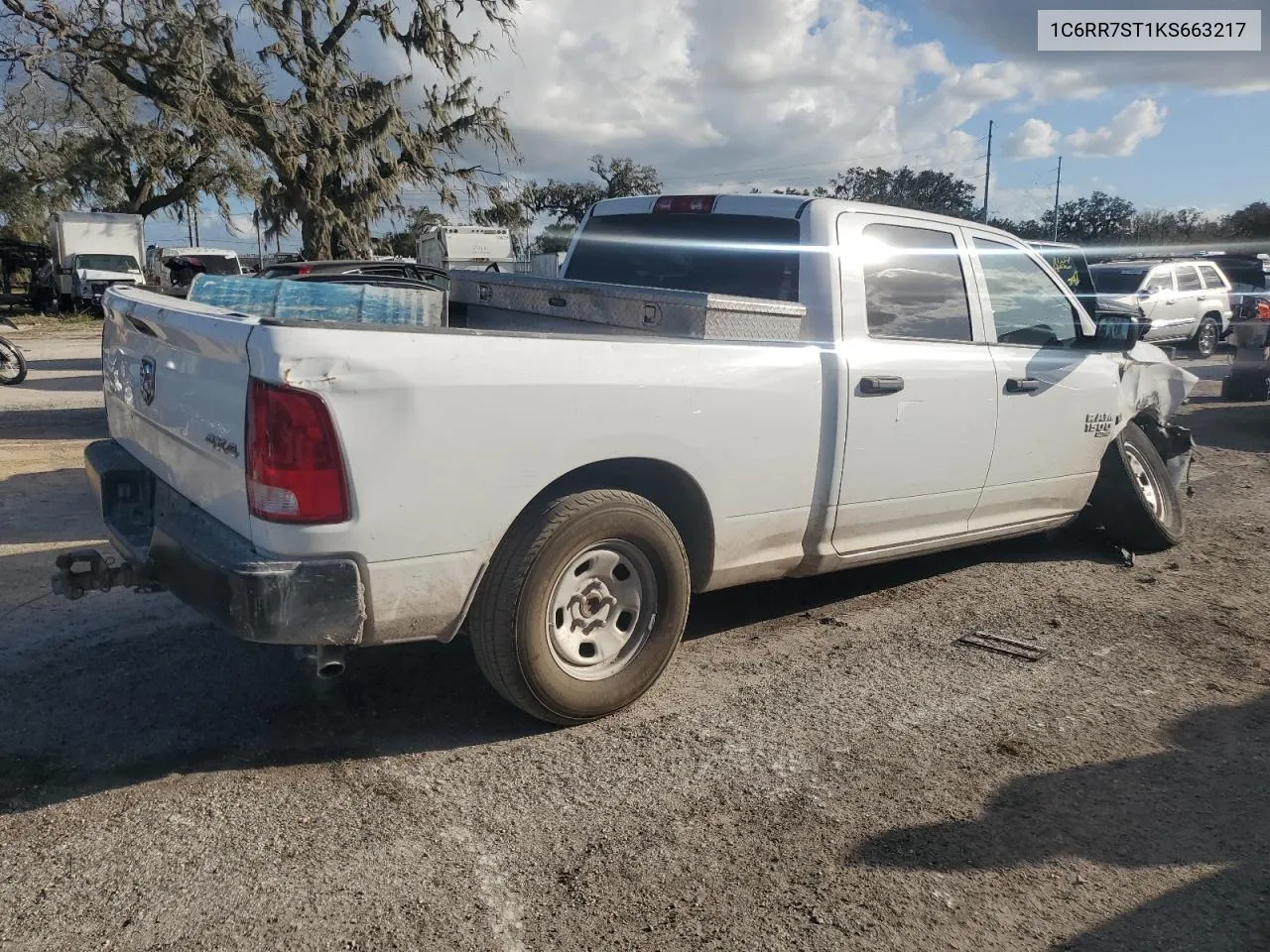 2019 Ram 1500 Classic Tradesman VIN: 1C6RR7ST1KS663217 Lot: 75714334