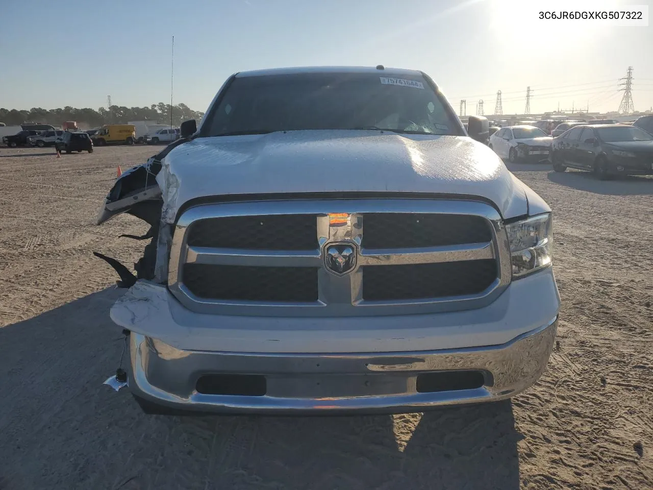 3C6JR6DGXKG507322 2019 Ram 1500 Classic Tradesman