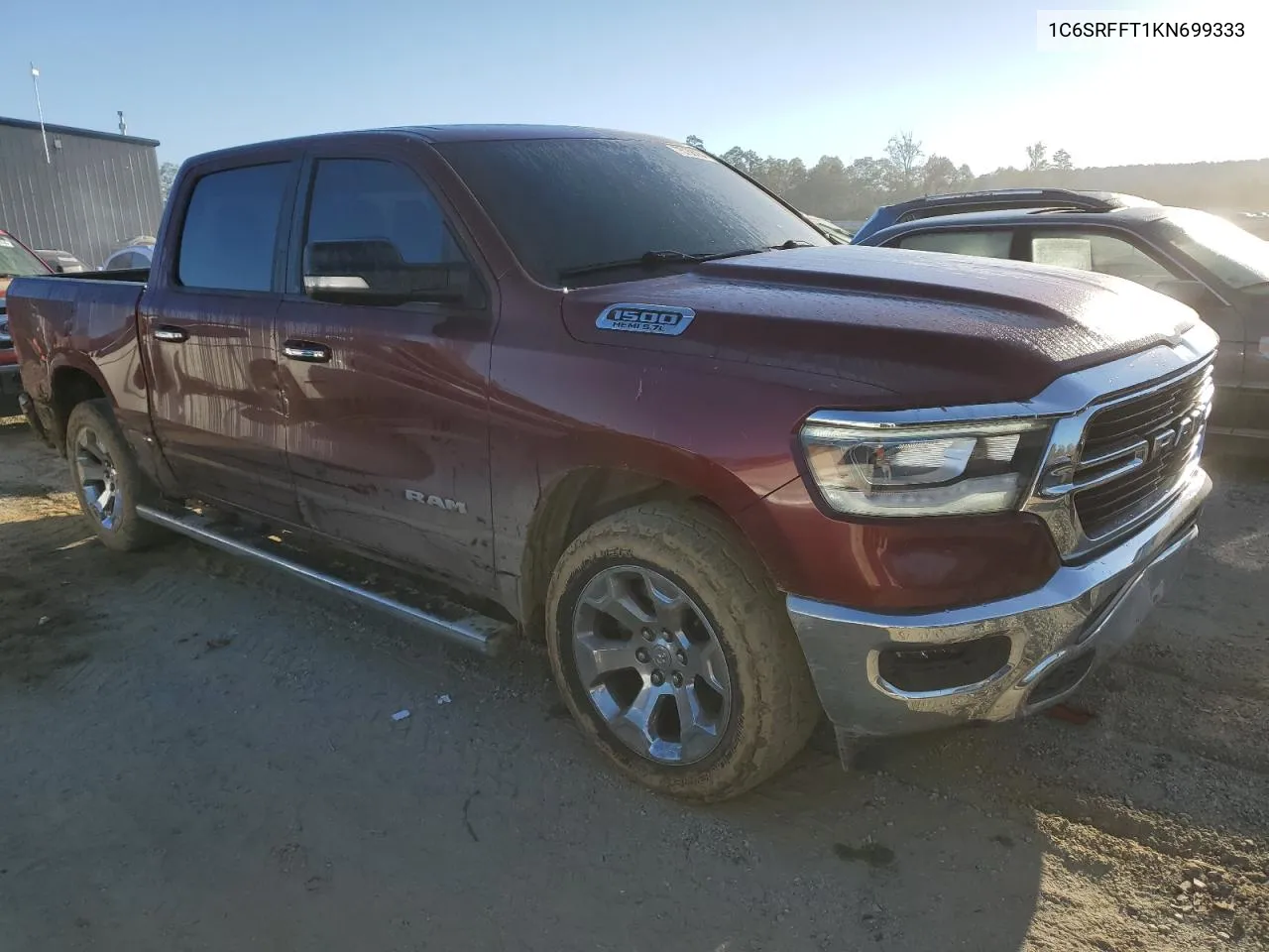 1C6SRFFT1KN699333 2019 Ram 1500 Big Horn/Lone Star