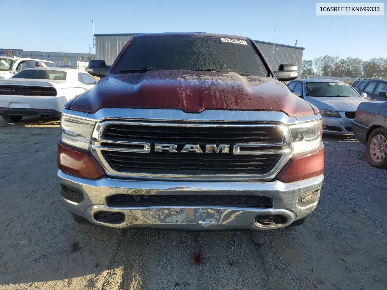 1C6SRFFT1KN699333 2019 Ram 1500 Big Horn/Lone Star